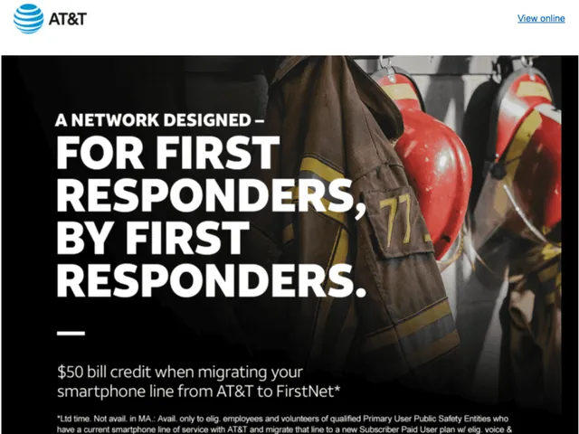 AT&T FirstNet First Responder Email