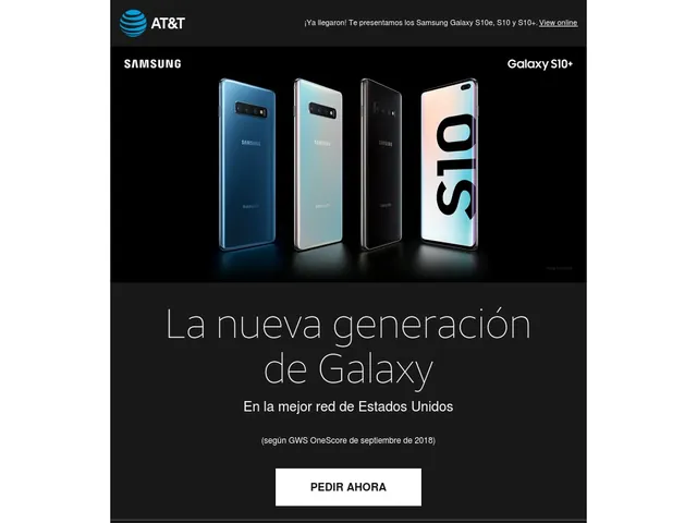 AT&T Samsung Galaxy S10 Buy One Get One (Spanish)