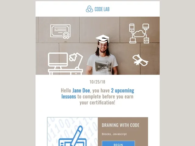 Email for coding school