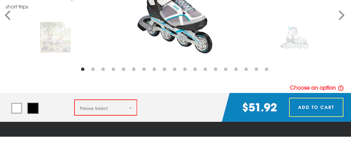 Decathlon website - feature development