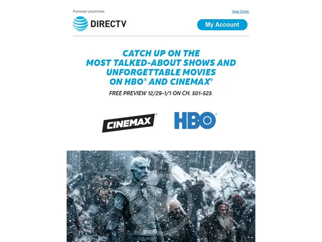 AT&T direct marketing email