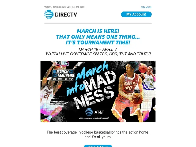 DIRECTV NCAA March Madness Up-sell