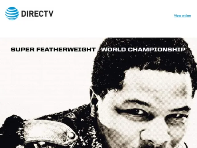 DIRECTV and Showtime partnership email