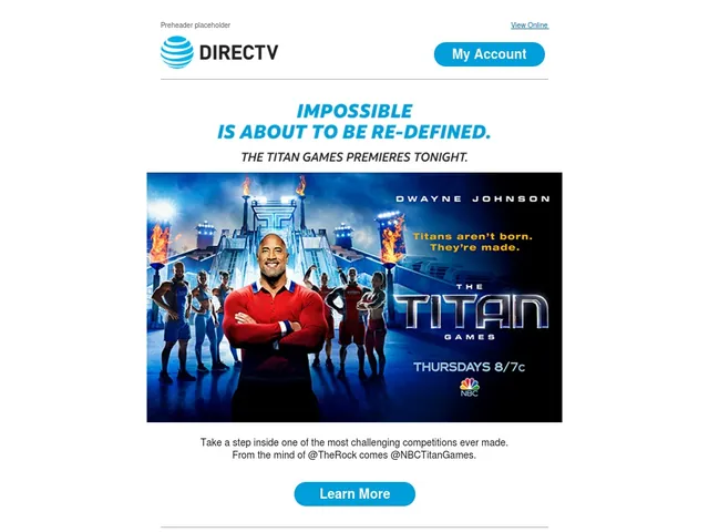 AT&T direct marketing email