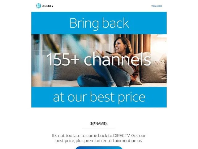 DirecTV Win-Back Offer with $100 Reward Card