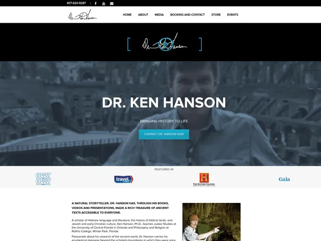 Dr. Ken Hanson website