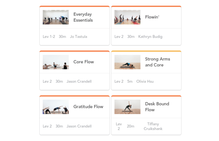Yogaglo website and application 3