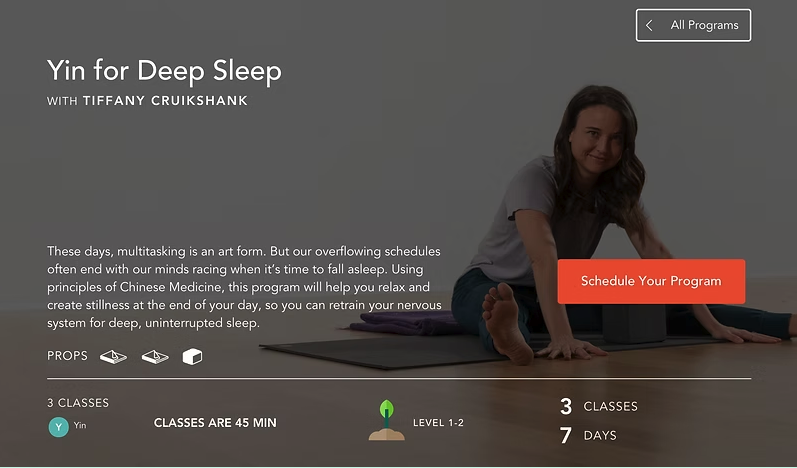 Yogaglo website and application 4