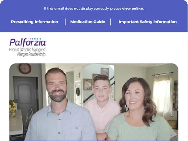 Aimmune Palforzia Patient Journey Email