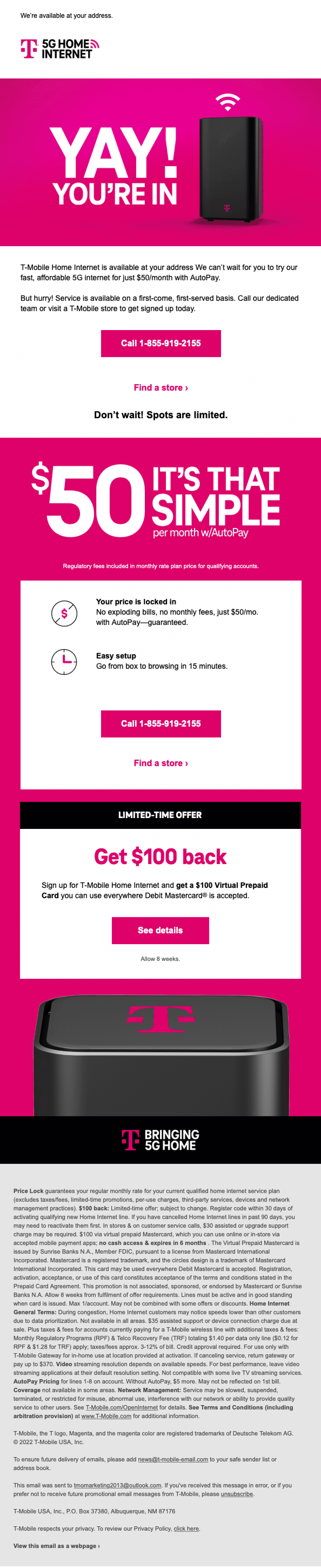 T-Mobile HINT Campaign 4