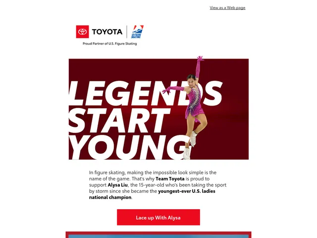 Toyota U.S. Figure Skating Partnership (Alysa Liu)