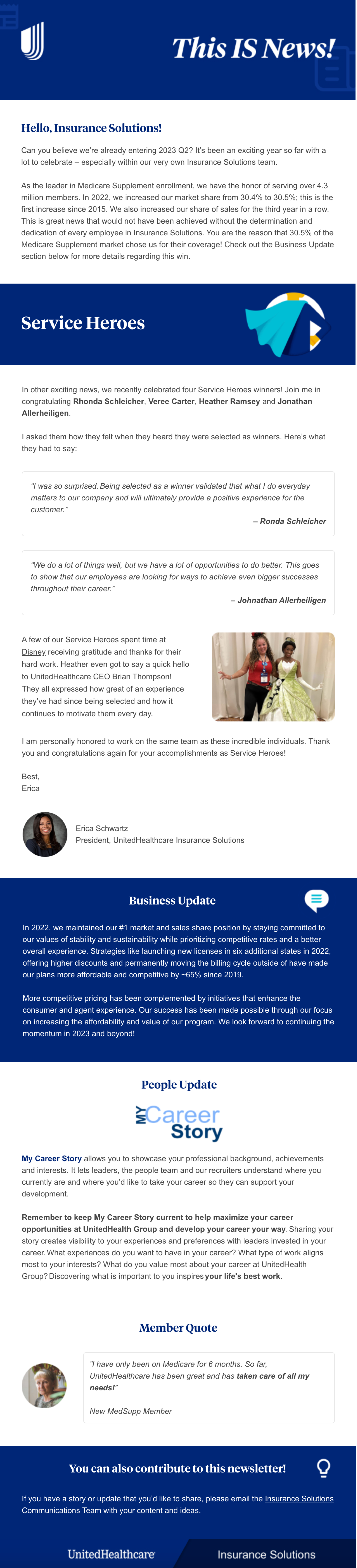 United Health Care
Design, Development & QA 2